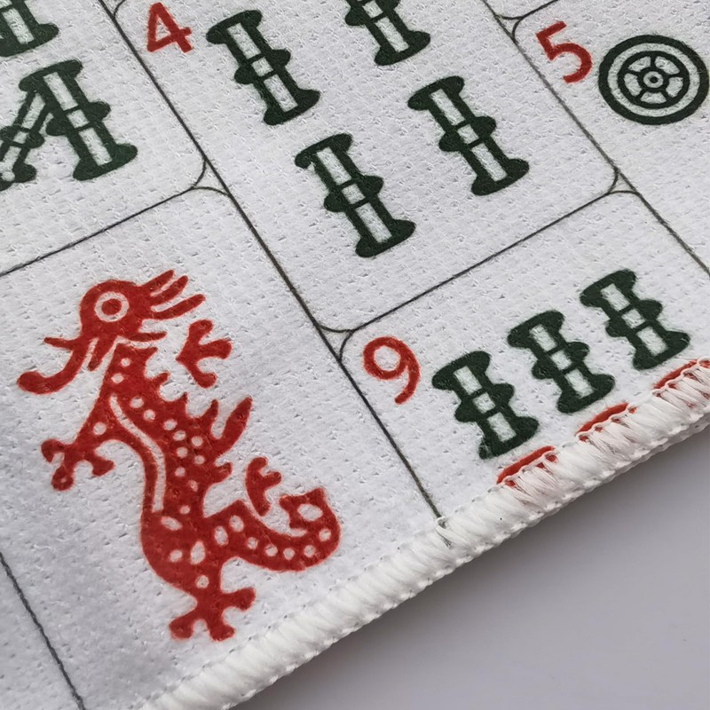 yUhe2018Cw Mahjong Dish Towels - Decorative Waffle Weave Kitchen, Mahjong