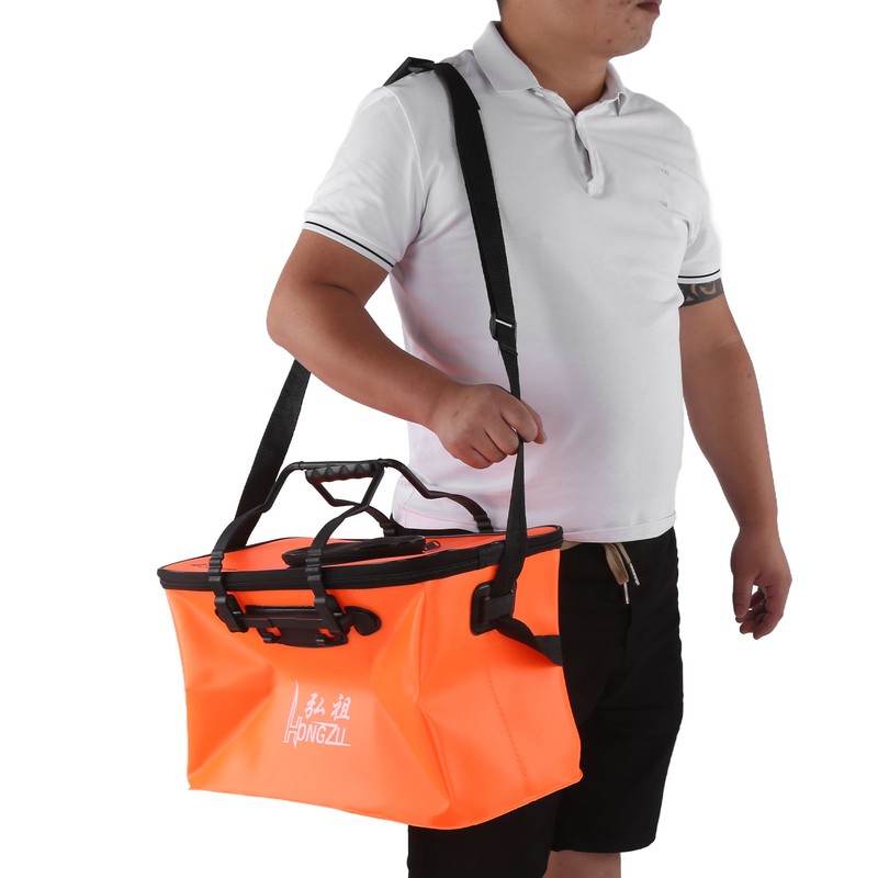 Folding Bucket EVA Portable Impact Resistant Children's Adult Fishing Bait