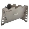 TITAN MANIA Pocket Stove, Made of Titanium, Nature Stove, Delta