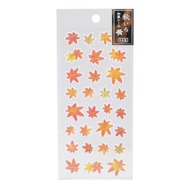 [Sticker Sheet] Autumn Color Japanese Style Sticker/Autumn Leaves