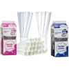 Perfectware 2 Pack Cotton Candy Floss Sugar with 100 Count