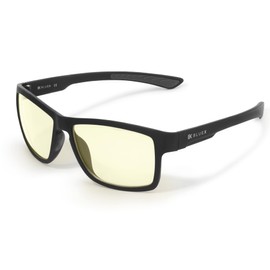 BlueX • Blue Light Gaming Glasses - Glasses with Blue Light Filter 100% - Anti-Blue Light Screen for Gamer PCs and Office (Men - Women) - Computer Glasses - Biohacking - Anti Fatigue, Anti Blue Light,