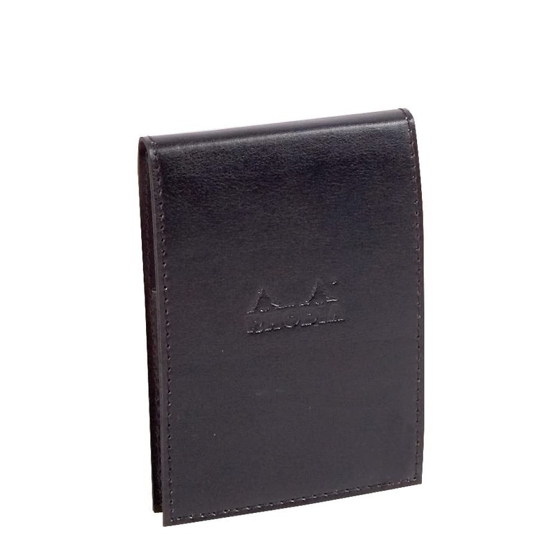 Rhodia ePure Notepad Holder Faux Leather with Rhodia No. 11