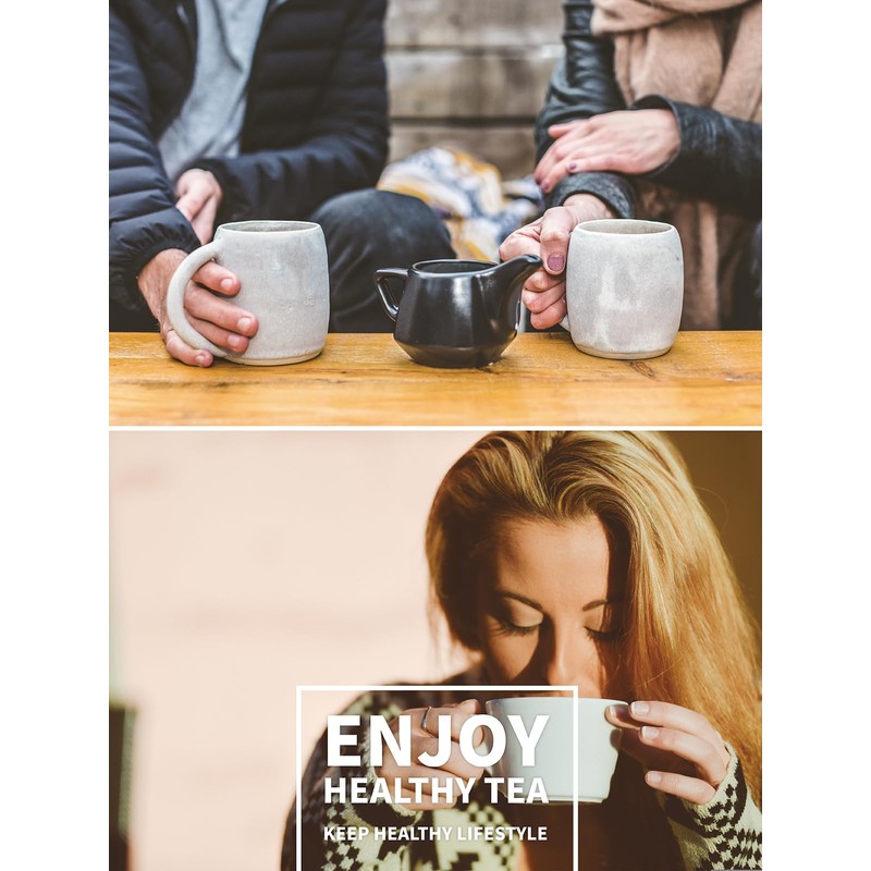 HYNTMYT Organic Decaffeinated Black Tea Bags, USDA Organic Decaf Black