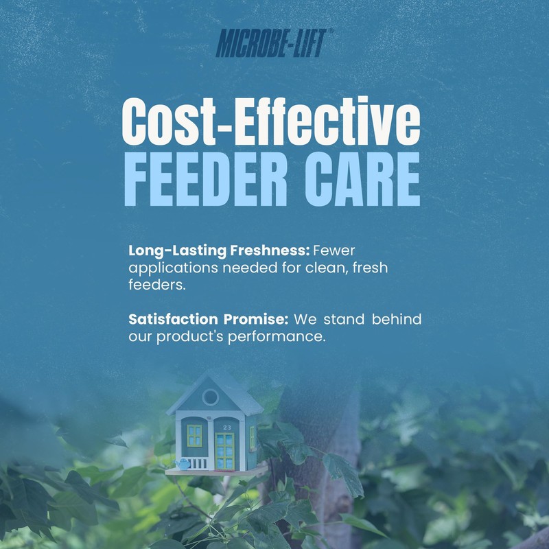Microbe-Lift Soy-Based Bird Feeder & Bird Bath Cleaner Spray –