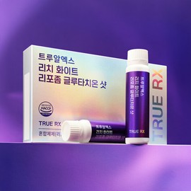 True RX (현대홈쇼핑)트루알엑스 리치화이트 리포좀 글루타치온샷(액상) 1박스(7병) Hyundai Home Shopping True RX Rich White Liposome Glutathione Shot (Liquid) 1 Box (7 Bottles)