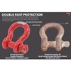 Mytee Products 1-1/8" Anchor Shackle Forged Carbon Steel w/Alloy Screw
