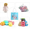 LOKIPA Easter Bags,24 Easter Non Woven Sweet Gift Treat Tote