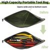 3 Pack Tool Bag Zipper Pouch, Premium Tool Pouch, Utility