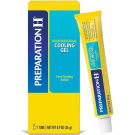 Pomada Hemorroida Preparation H Gel refrescante 26 G Imp. Usa