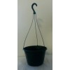 Landmark Plastics 10" GREEN HANGING BASKETS {Set of 10} Plastic