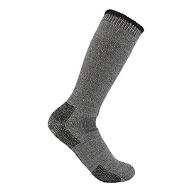 Carhartt - Calcetines para botas de mezcla de lana pesada para hombre, Carbón vegetal, X-Large