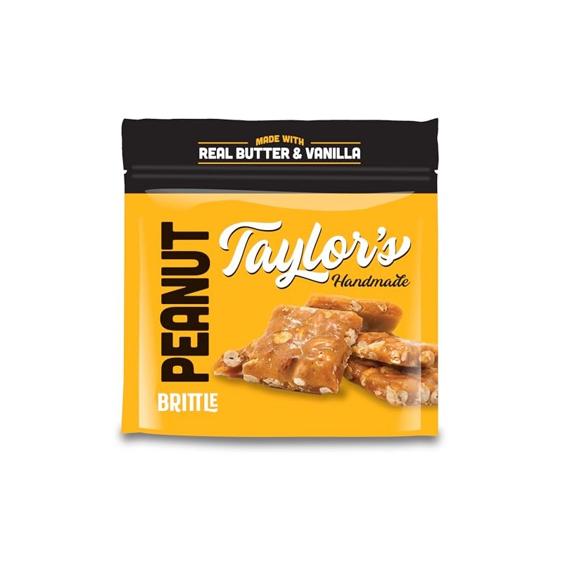 Peanut Brittle 3 / 8oz Re-Sealable bags