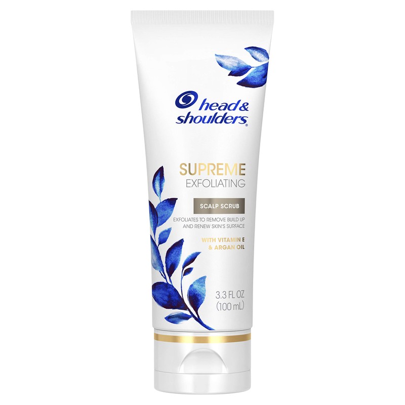Head & Shoulders Supreme, Exfoliating Scalp Scrub Treatment, with Argan
