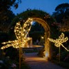 Flacchi Solar Garden Lights Outdoor Waterproof - Dragonfly Decor with