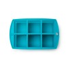 Tulz Mega Ice Block Tray, Silicone, Teal