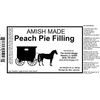 Amish Pie Filling Peach - TWO 32 Oz Jars