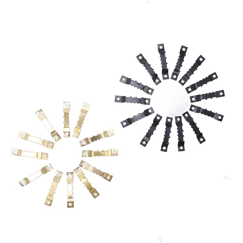 600PCS Sawtooth Picture Hangers Double Hole Sawtooh Frame Hanging Hooks
