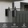 TOIMIOTOIM Black Heavy Duty Slide Gate Guide Roller 3" Sliding