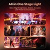 ZEMOJ 60W Mini dj Moving Head Lights, RGBW Stage Wash