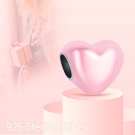 MITSOKU Charms Cartoon Lion Duck Donkey Bear Butterfly Love Heart 925 Sterling Silver Pendant Beads for Bracelets and Necklaces Jewellery Gifts for Women, Sterling Silver