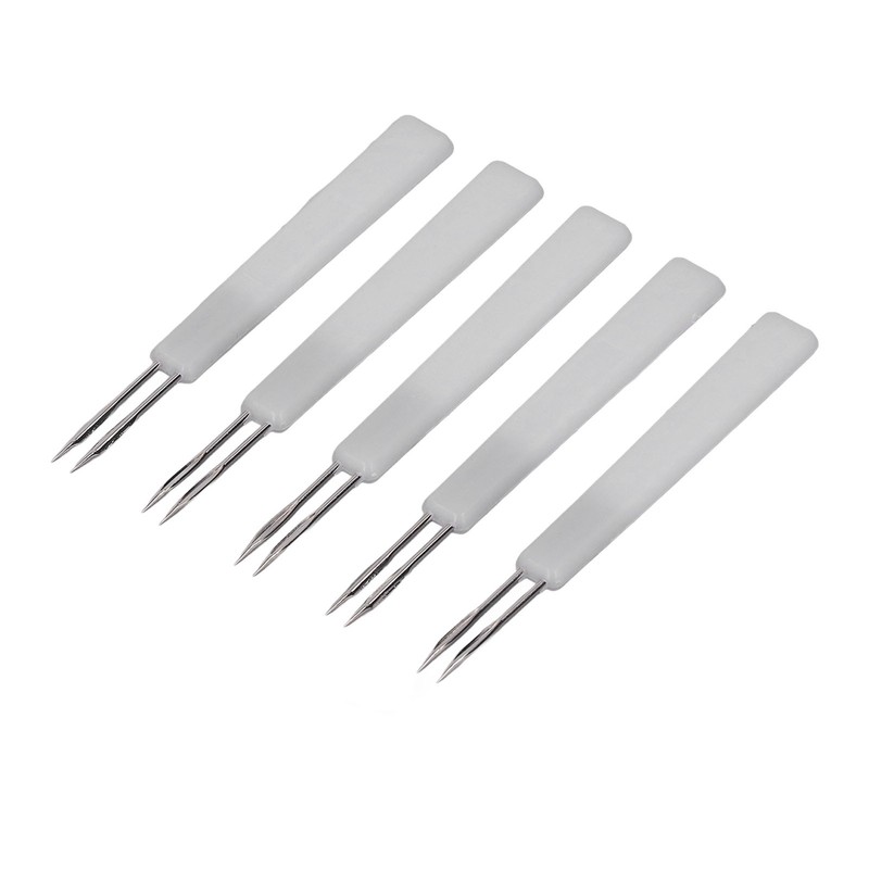 50Pcs Chicken Poultry Double Needle Thorn Pox Needle Chicken Vaccination