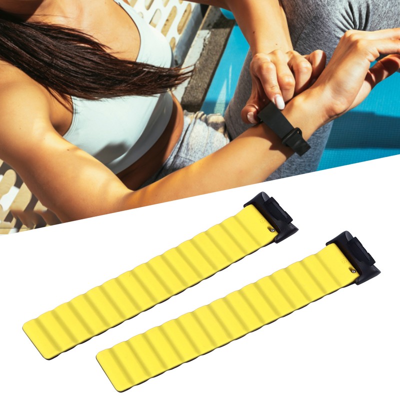 Magnetic Watch Strap Replacement Skin Friendly Soft Comfortable Lightweight Silicone