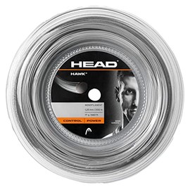 HEAD Unisex's Hawk Reel Racquet String-Multi-Colour/Green, Size 17