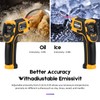 Infrared Thermometer Non-Contact Digital Laser Temperature Gun -58℉～1112℉(-50℃～600℃) Adjustable Emissivity