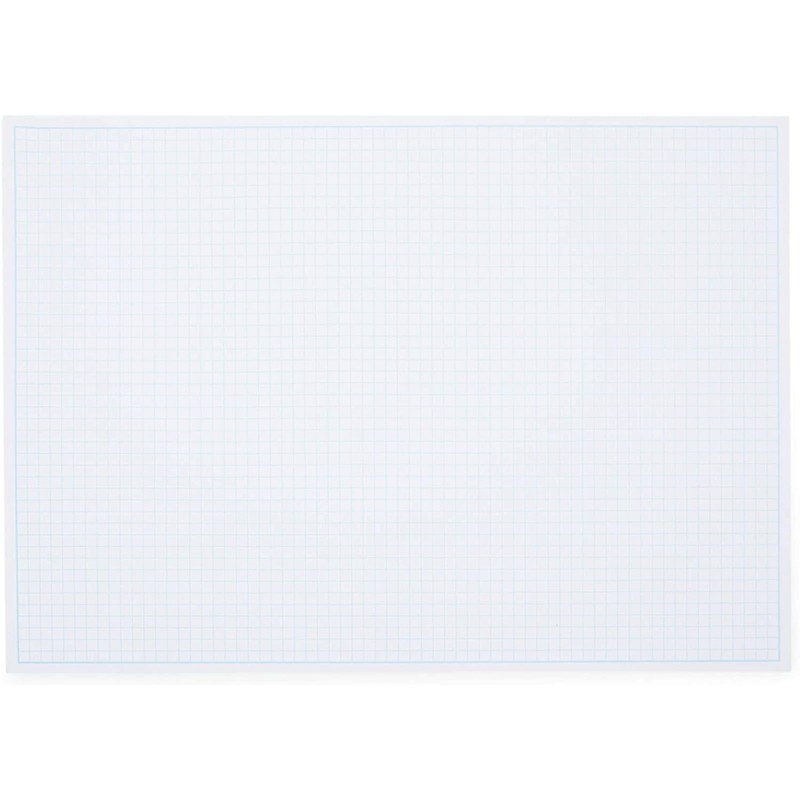 Stockroom Plus Large Desk Blotter Graph Paper Pad - Refillable