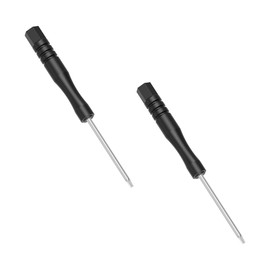 FOCMKEAS 2PCS T2 Mini Torx Screwdrivers, 80mm（3.15") Torx Driver Star Bit Screwdrivers for Computer Repairing, Automobile Tools and Home Appliances, Non-magnetic