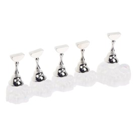 Baluue 1set Nail Practice Holder Stand Nail Display Rack for Manicure Art for Salons Diy Use