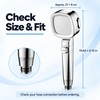 High Pressure Shower Head – 3 Adjustable Spray Modes