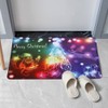 Christmas Light Pattern Home Entrance Bathroom Kitchen Anti slip Floor