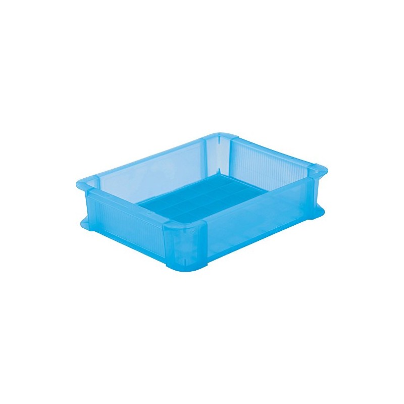 TRUSCO TSK-6B Skeleton Color Container, 2.3 gal (6 L), Blue