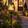Solar Garden Bird Light for Outdoor Decor – Weather-Resistant Resin