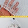 Nylon Mesh Drawstring Bags, 10Pcs Mesh Bags Drawstring Laundry Bags,