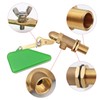 MACGOAL 1/2 Inch Brass Valve with Plastic Float Water Float