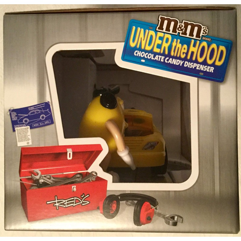 M &M's Under the Hood Chocolate Candy Dispenser