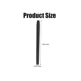 Taicols 10 Pairs of Eyeglass Holders, Sunglasses, Circular Eyeglass Frames, Retainers, Rubber Ear Hooks, Tube Sleeves (Black)