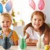 LUMOOM Pack of 3 Easter Decoration Honeycomb Balls, Easter Bunny