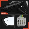 A-Premium Driver Side Power Door Mirror - Compatible with Honda