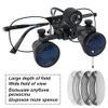Ultra-lightweight Dental Loupes 2.5X 3.5X Dental Binocular Magnifier with 3W