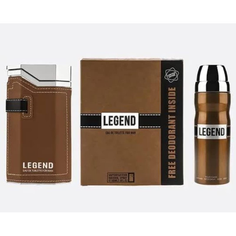 Emper Legend Men Eau De Toilette 100 ml + 200