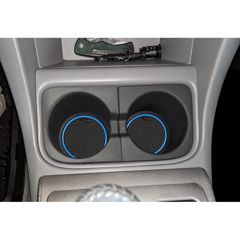 AOTEMILK Console Cup Holder Inserts Replacement for Toyota Tacoma 2005