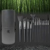 Makeup Brush/Silver/1Pc