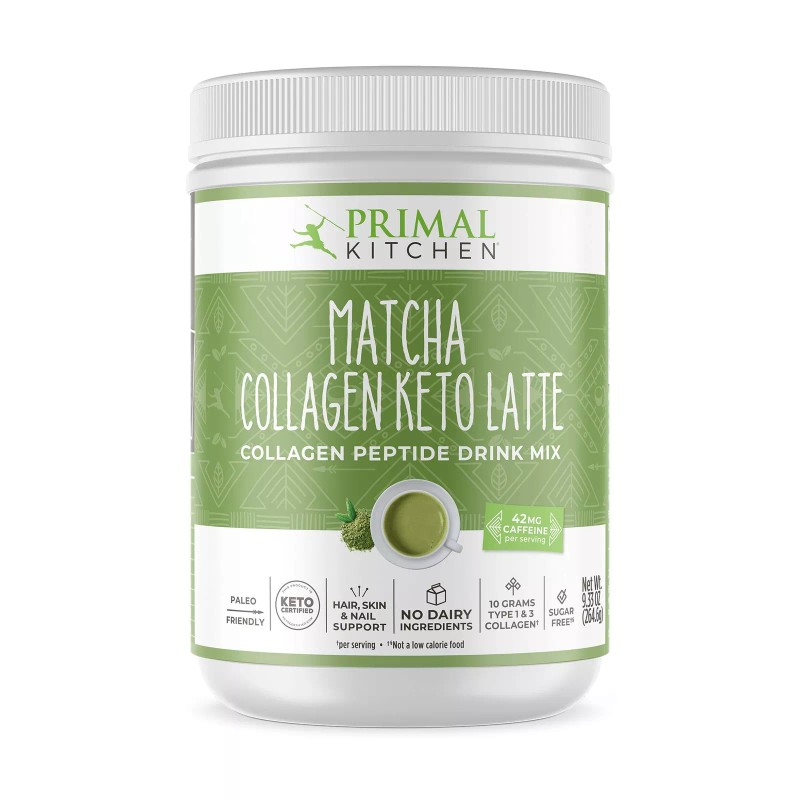 Primal Kitchen Matcha Latte Collagen 9.33 oz