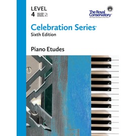 C6E04 - Celebration Series Sixth Edition - Piano Etudes Level 4 - The Royal Conservatory