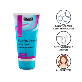BEAUTY FORMULAS FACIAL SCRUB BLACKHEAD CONTROL 150ML