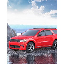 saleago Saleago in-Channel Window Rain Guards Fit for Dodge Durango 2011-2025 Extra Durable Window Visors Window Deflectors Vent Visors Vent Shades Car Accessories-4 pcs 2-Q15